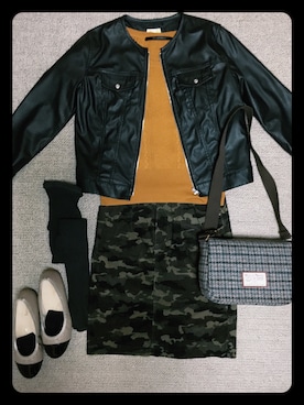 「BENEBIS（ベネビス）のアイテム」を使った、edvisさん（レディース・165cm）の秋コーディネート