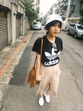 Amber.Tさん（レディース・153cm）の春コーディネート