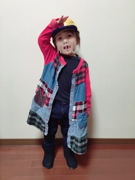 koto☺︎さん(キッズ・90cm)の冬コーディネート