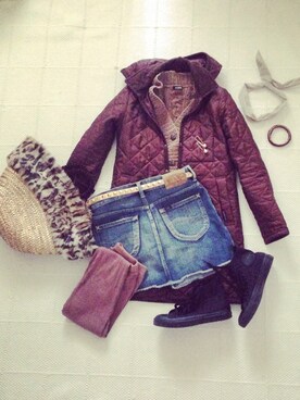 Rさん(レディース・161cm)の冬コーディネート