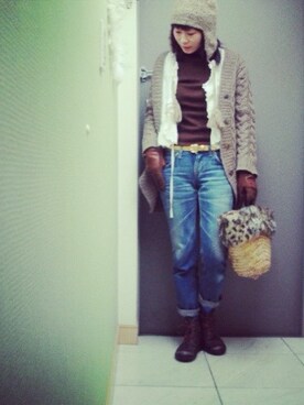 Ｒさん（レディース・161cm）の冬コーディネート