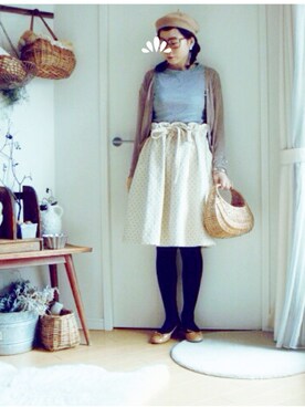 Ｒさん（レディース・161cm）の春コーディネート