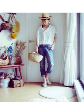 Rさん(レディース・161cm)の春コーディネート