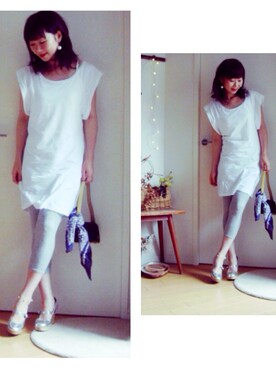 Ｒさん（レディース・161cm）の夏コーディネート