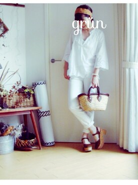 Ｒさん（レディース・161cm）の夏コーディネート