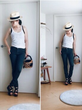 Ｒさん（レディース・161cm）の夏コーディネート