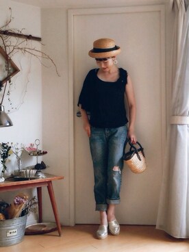 Ｒさん（レディース・161cm）の夏コーディネート