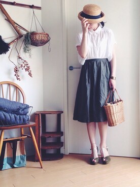 Ｒさん（レディース・161cm）の夏コーディネート