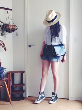 Rさん(レディース・161cm)の夏コーディネート