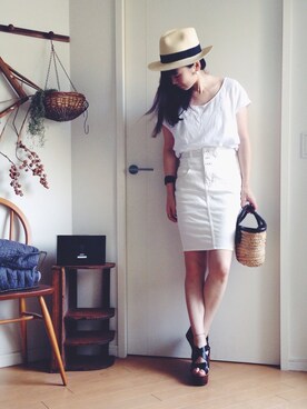 Ｒさん（レディース・161cm）の夏コーディネート