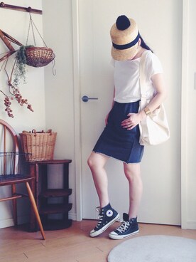 Rさん(レディース・161cm)の夏コーディネート