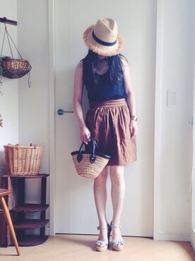 Ｒさん（レディース・161cm）の夏コーディネート