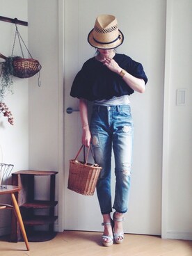 Ｒさん（レディース・161cm）の夏コーディネート