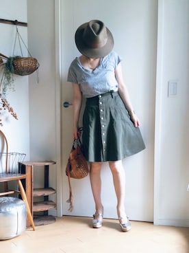 Ｒさん（レディース・161cm）の夏コーディネート