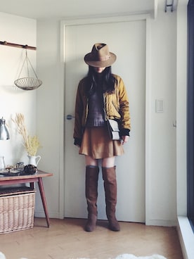 Ｒさん（レディース・161cm）の冬コーディネート