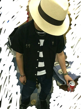 「BELAFONTE（ベラフォンテ）のアイテム」を使った、reincarnationさん（メンズ・168cm）の夏コーディネート