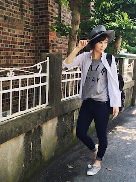 HONOMIさん（レディース・164cm）の夏コーディネート