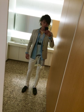 「海外セレブ風」｜Ryo $himayoshiさん（メンズ・179cm・10代）の春コーディネート