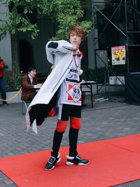「mode」｜「アイテム（その他アウター）」を使った、Ryo $himayoshiさん（メンズ・179cm）の秋コーディネート