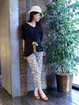 JOURNAL STANDARD 本社スタッフ Aさん（レディース・162cm）の春コーディネート