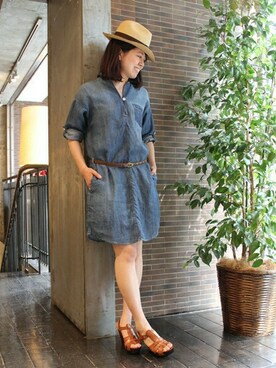 JOURNAL STANDARD 本社スタッフ Aさん(レディース・162cm)の春コーディネート