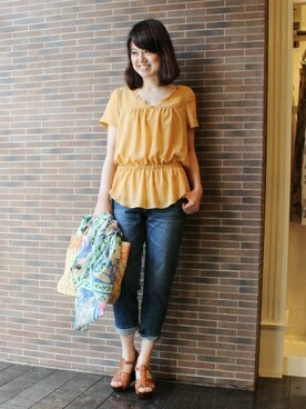 JOURNAL STANDARD 本社スタッフ Aさんのコーディネート