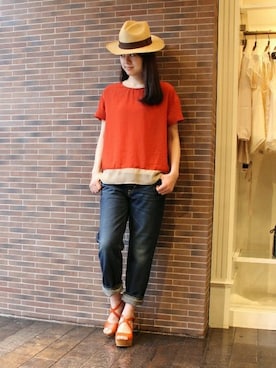 JOURNAL STANDARD 本社スタッフ Aさんのコーディネート