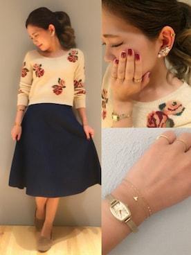 「モカシン」｜ENchan.さん（レディース・151cm）の秋コーディネート