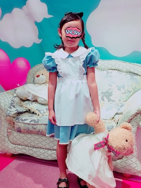 「アイテム（パンプス）」を使った、こはこはるんるんさん（キッズ・120cm）の秋コーディネート