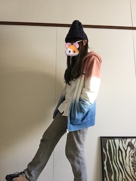 「devadurga（デヴァドゥルガ）のアイテム」を使った、チャンタケさん（レディース・150cm）の秋コーディネート