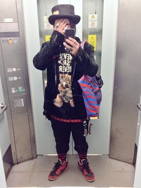 「アイテム（テーラードジャケット）」を使った、mikuruさん（メンズ・165cm）の冬コーディネート