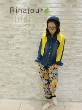 のんさん（レディース・153cm）の春コーディネート