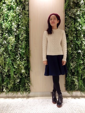 「Palanco（パランコ）のアイテム」を使った、のんさん（レディース・156cm）の秋コーディネート