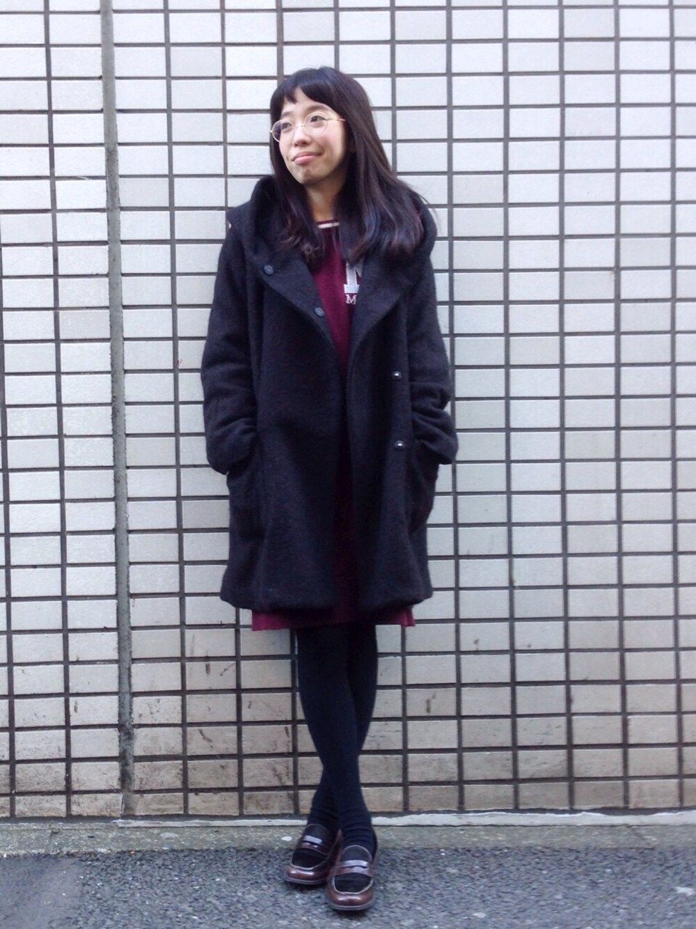 【最終値下げ】【着用回数少】Rinajour/リナジュール ダウン チャコール サイズ1 定価31，000(税抜)  Rinajourのダウンジャケット⁄コートを使った人気ファッション