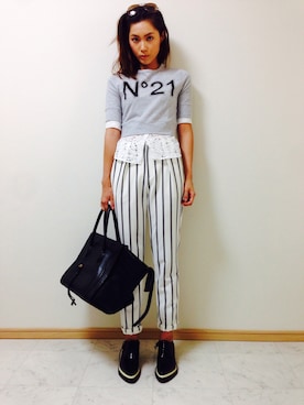 ちゃんあやさん（レディース・163cm）の夏コーディネート