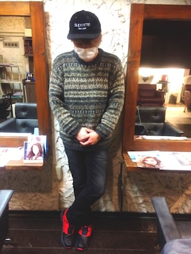 「職場」｜M.Yさん（メンズ・175cm）の冬コーディネート