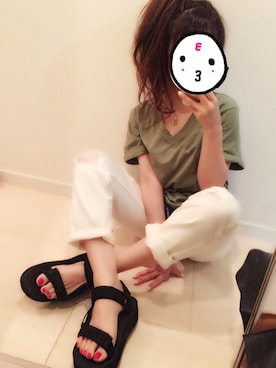 サノエリさん（レディース・153cm）の夏コーディネート