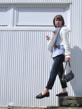 「 ニット」｜シーバースさん（レディース・165cm）の春コーディネート