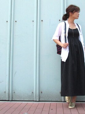 「 リネン」｜シーバースさん（レディース・165cm）の夏コーディネート