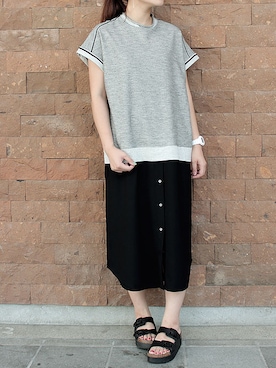 「OKIRAKU」｜シーバースさん（レディース・165cm）の夏コーディネート