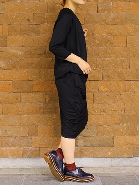 「OKIRAKU」｜シーバースさん（レディース・165cm）の秋コーディネート