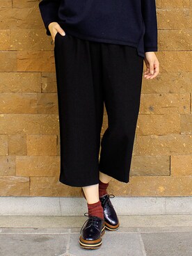 「OKIRAKU」｜シーバースさん（レディース・165cm）の秋コーディネート