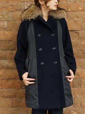 「 コート」｜シーバースさん（レディース・165cm）の秋コーディネート