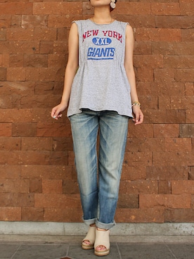 「Munich（ミューニック）のアイテム」を使った、シーバースさん（レディース・165cm）の春コーディネート