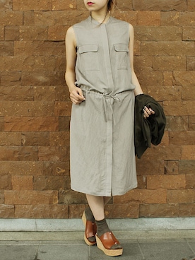 「Munich（ミューニック）のアイテム」を使った、シーバースさん（レディース・165cm）の春コーディネート