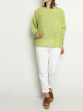 「Munich（ミューニック）のアイテム」を使った、シーバースさん（レディース・165cm）の夏コーディネート