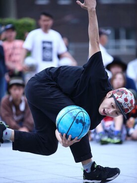 「freestylebasketball」｜ChiuKuiさん（メンズ・168cm）の春コーディネート