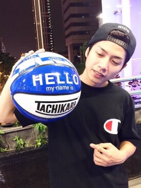 「freestylebasketball」｜ChiuKuiさん（メンズ・168cm）の夏コーディネート