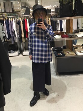 寺田イス銀河さん（メンズ・178cm）の春コーディネート