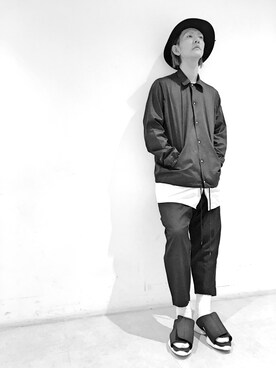 寺田イス銀河さん（メンズ・178cm）の春コーディネート